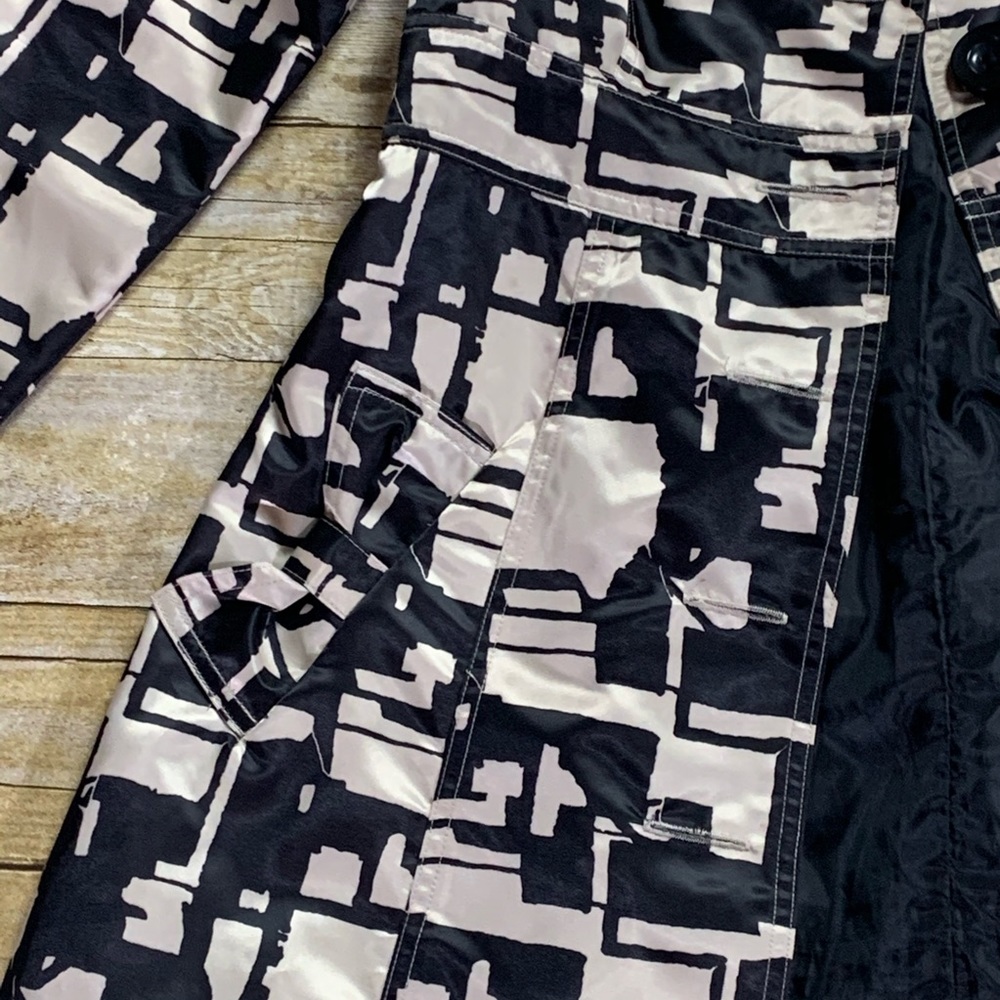 Nick & Mo black and white LS Jacket Sz S - Picture 6 of 9